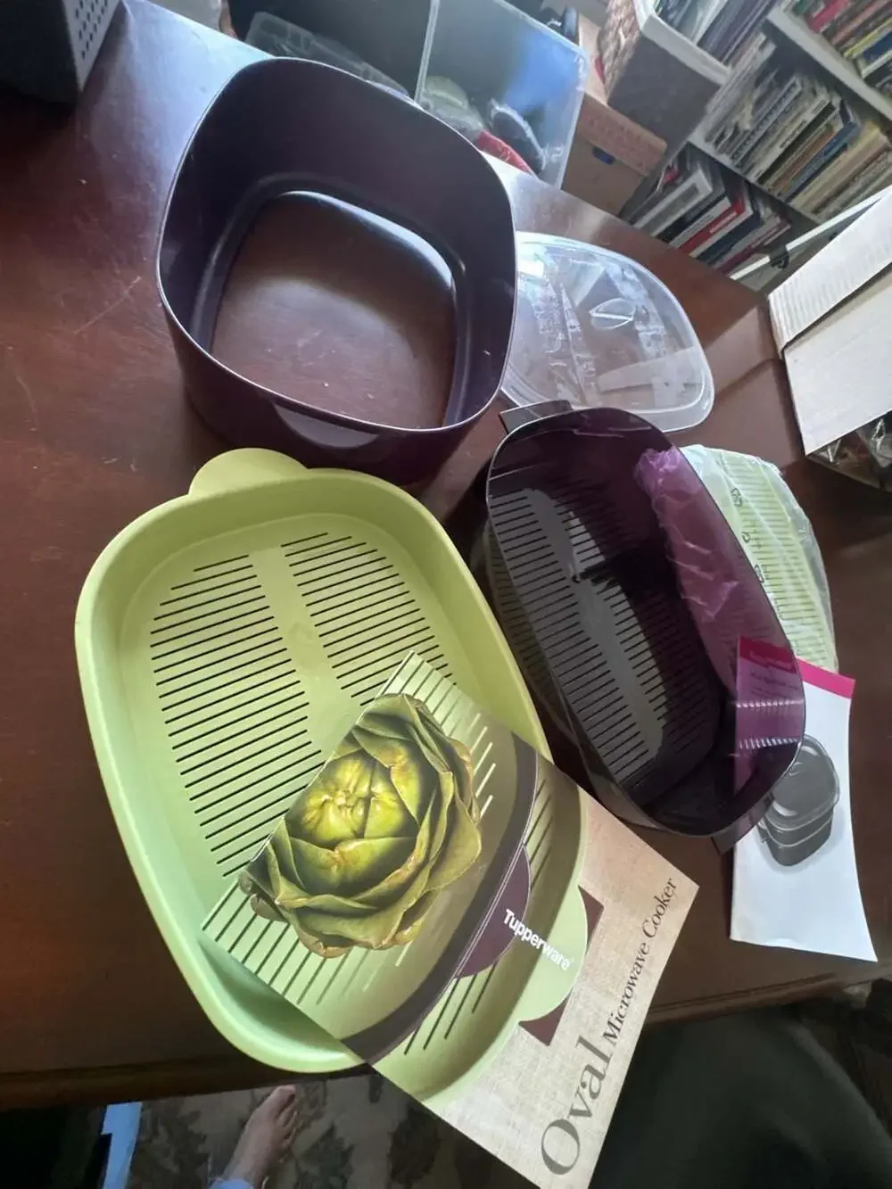 Tupperware oval microcooker